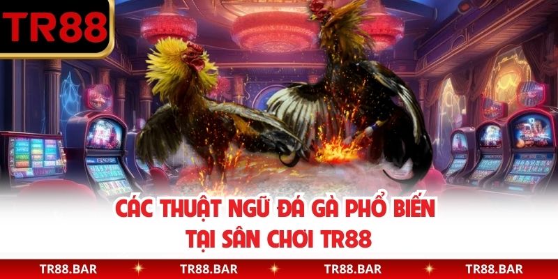 Các thuật ngữ đá gà phổ biến tại sân chơi TR88